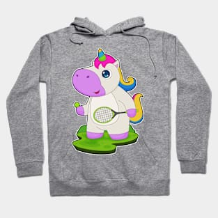 Unicorn Tennis Tennis racket Sports Hoodie